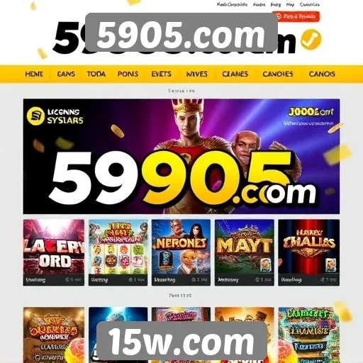 Plataforma de jogos 5905.com atrai novos usuários